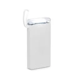 Carregador Power Bank 10.000mAh com Lanterna e Multissaídas Personalizado 