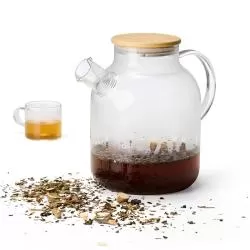 Chaleira Vidro Borossilicato Personalizada 