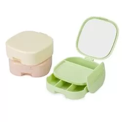 Porta-joias com Espelho Personalizado 